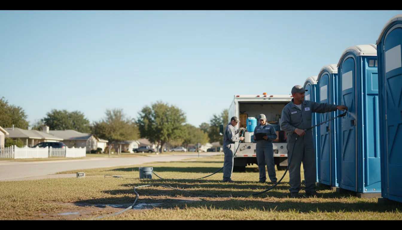 Long-Term Portable Toilet Rental in Pleasant Hill, IL near me